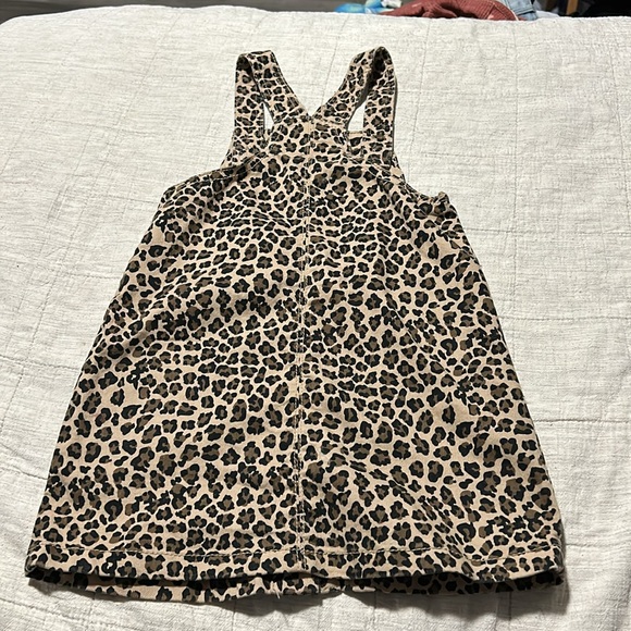 wonder nation Girls Cheetah print dress. Size 4T - Picture 3 of 4